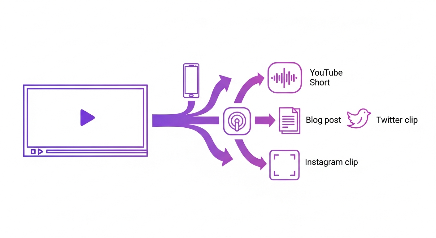 How to Repurpose One Video Into Multiple Content Assets